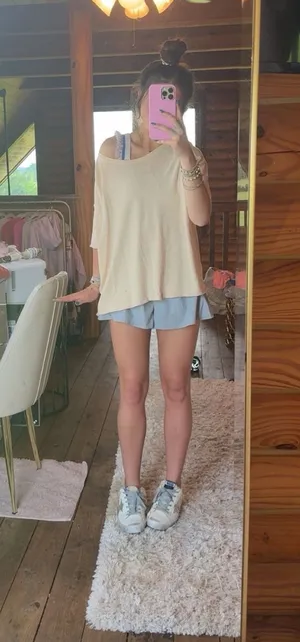 Orange Free People T-Shirt thumbnail 1