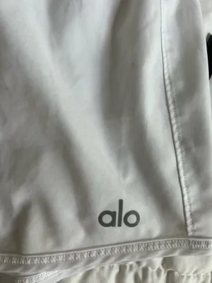 White Alo Tennis Yoga Skirt thumbnail 4