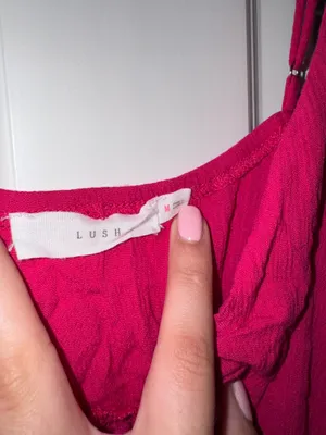 Lush Clothing Romper Pink thumbnail 4