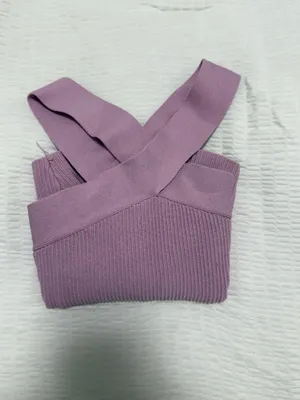 Aritzia Cross Neck Top thumbnail 3