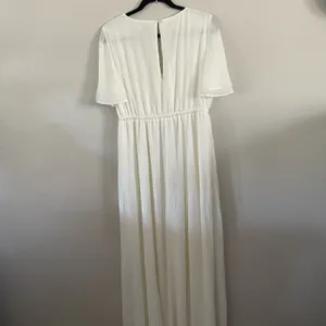 new Show Me Your Mumu Short Sleeve White Maxi Dress size Large L thumbnail 2