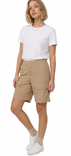 PATAGONIA Vintage 2005 Go II Cargo Hiking Shorts Tan/Beige Women’s Small thumbnail 1