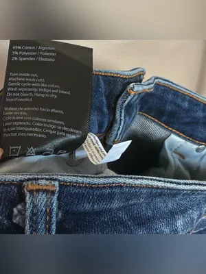 #76 NWT Socialthreads Risen Mila High Rise Full Length Straight Jeans Size 9/29 thumbnail 10