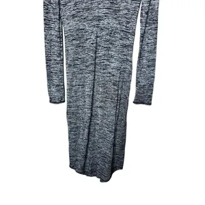 Aritzia Wilfred Free Lisiere Bodycon‎ V-Neck Heathered Midi Dress Size Small thumbnail 3