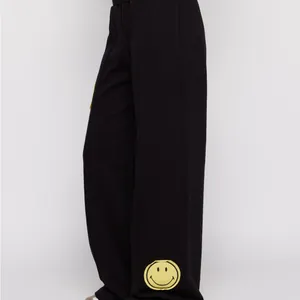 Samii Ryan SMILEY® STRAIGHT LEG PANTS, BLACK! Women’s Small! thumbnail 2