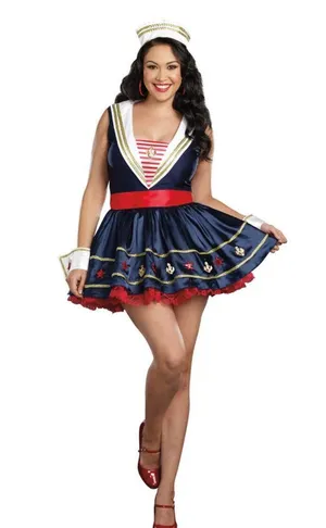 Spirt Halloween Navy Girl Costume thumbnail 1