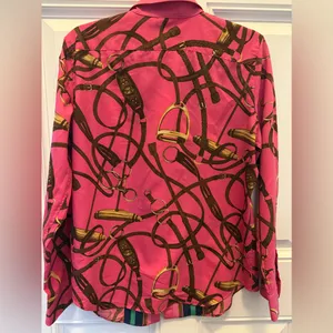 Ralph Lauren Pink Equestrian Button Down Shirt thumbnail 2