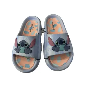 Disney Lilo Stitch Ohana Blue Slide Sandals Shoes Vacation Beach NEW Size 8 thumbnail 3