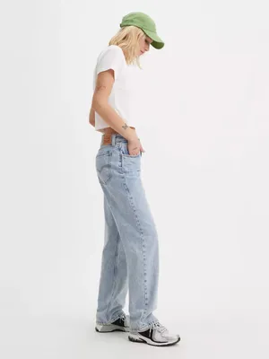 Levi’s Low Pro Straight Women's Jeans Sz 28 90s Retro Grunge Normcore Y2K Baggy thumbnail 4