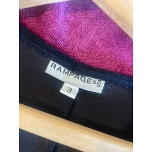 Vintage Y2K RAMPAGE Faux Suede Mini Dress OFFICE SIREN NWT Deadstock Black XS 3 thumbnail 4
