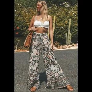 Spell & the Gypsy Collective Amethyst Palazzo Pants in Nightfall Size M NWT‎ thumbnail 3