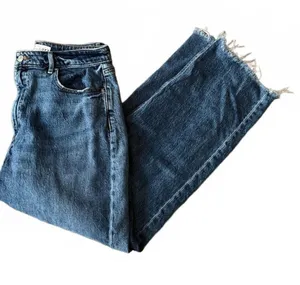 LOFT Women's The Curvy 90's Straight Denim Jeans Size 10 Distressed Grunge Urban thumbnail 1