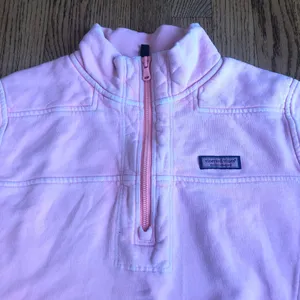 Vineyard Vines 1/4 Quarter Zip Pullover Pink thumbnail 3