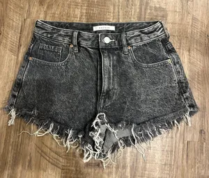 PacSun Black Jean Shorts thumbnail 1