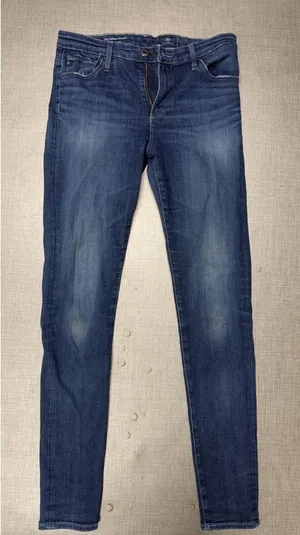 AG Adriano Goldschmied Jeans Womens 28R‎ Blue Farrah Skinny High Rise Skinny thumbnail 1