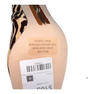 Sam Edelman Lizzo Tiger Print Martini Heel Boot Calf‎ Hair Women's Size 5 NWOB thumbnail 10