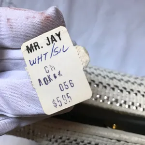 Mr. Jay Vintage Clutch White thumbnail 4
