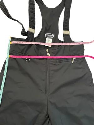 Fera International Women’s Black Insulated Ski Bib Snow Pants thumbnail 6