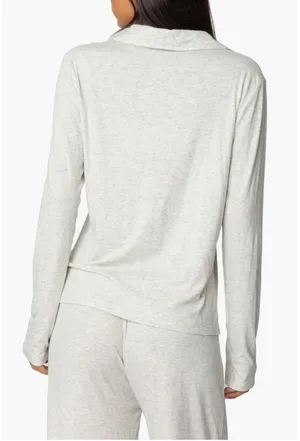 Edikted Justina Lounge Button-Up Top thumbnail 2