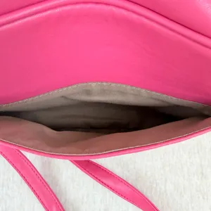 Nicole Miller New York Hot Pink NM Logo Crossbody Camera Bag thumbnail 6