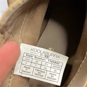 Koolaburra by UGG tan suede ankle boots size‎ 9 thumbnail 8