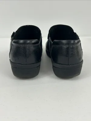 Clark’s Collection Women’s Black Cheyn Madi Slip On Flats Shoes Size 8M thumbnail 3