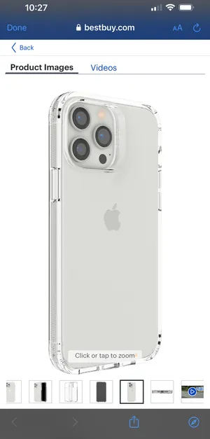 Zagg - Gear4 Crystal Palace Case for Apple iPhone 13 Pro Max - Clear thumbnail 2
