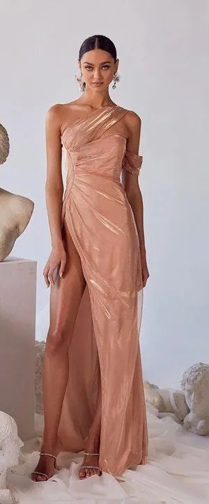 Alamour The Label Rose Gold Beatrice Gown thumbnail 1
