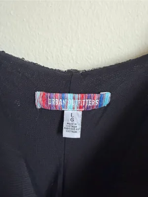 Urban Outfitters Black Sequins Mini Dress thumbnail 6