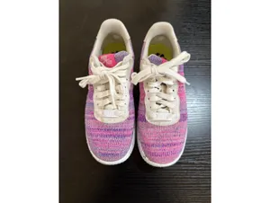 Size US 6.5 Women’s Nike Air Force 1 Crater Flyknit Fuchsia Glow Pink thumbnail 7