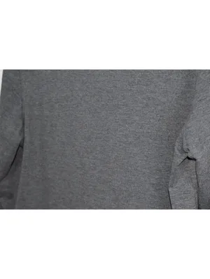 Overstimulated Gray Graphic Long Sleeve Tee Casual Statement Top Size XL thumbnail 4