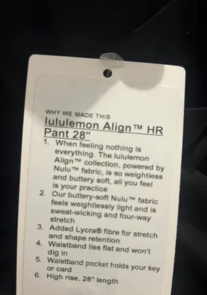 Lululemon Align™ High-Rise Pant 28" thumbnail 5