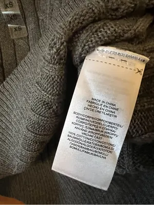 Lauren Ralph Lauren Women's Ribbed Sweater LRL Light Gray Grey NWT Size XS thumbnail 8