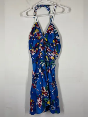 Anthropologie Emily Halter Mini Dress Size XS thumbnail 4