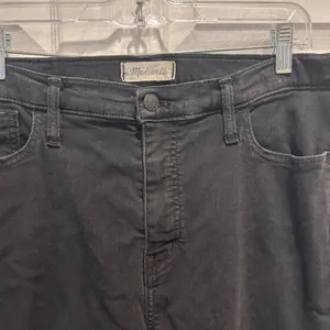 Madewell Roadtripper‎ Faded Black Skinny Jeans Women Size 32 Grunge Whimsigoth thumbnail 3