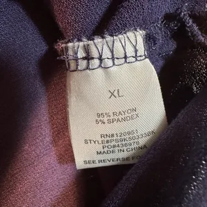 Pink Rose Navy Blue Strappy Lattice Neck Sleeveless Maxi Dress XL thumbnail 5