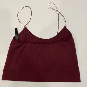 Out From Under Urban Outfitters Burgundy Seamless Cami Top Size M Y2K thumbnail 4