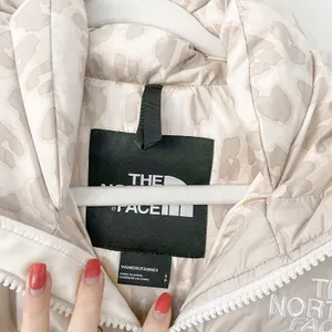 The North Face Nuptse Belted mid puffer jacket coat thumbnail 4