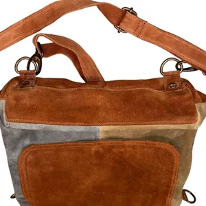Free People We The Free Paris Suede Convertible Backpack Purse Messenger Bag thumbnail 6