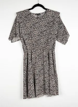 ZARA‎ Short Sleeve Dress Sz L thumbnail 1