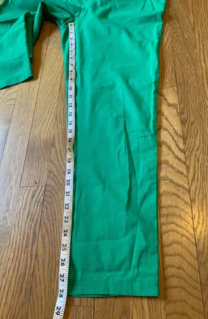 High waist Belted pants and top matching set green size M thumbnail 8
