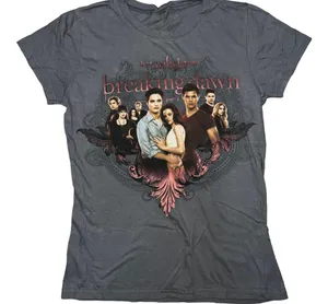 Twilight Movie Promo Breaking Dawn Part 1 T-Shirt Women’s Size Small thumbnail 1