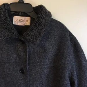 Andrea medium wool grey jacket‎ Gray thumbnail 3