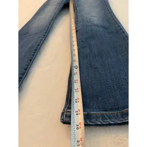 Artemis Vintage Womens High Rise Double Button Flare‎ Jeans Distressed thumbnail 6