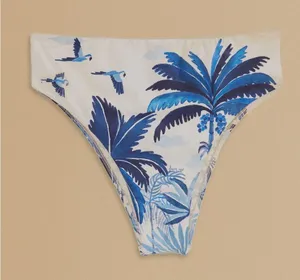 Farm Rio Dream Sky High Waisted Bikini Bottom, Size Medium, $95 thumbnail 3