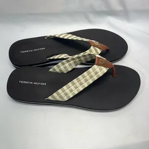 Tommy Hilfiger Flip Flops‎ Women 9 Cream/Gold NEW thumbnail 4