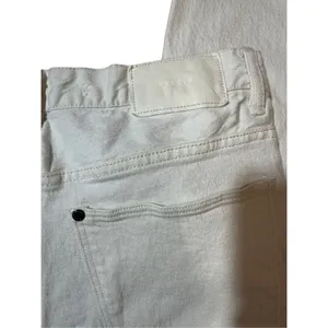 H&M & Denim women’s white slim fit high rise‎ shaping jeans sz 32 thumbnail 4