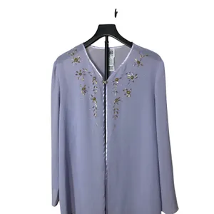 R&M Richards Karen‎ Kwong Lavender Beaded Sheer Evening Jacket Size 16 Formal thumbnail 2