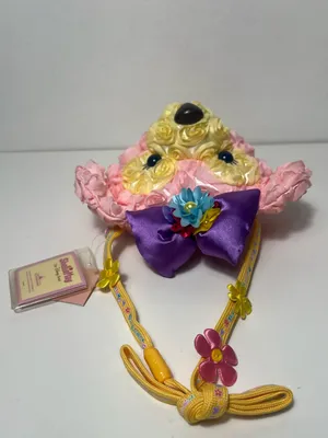 Disney Hong Kong Disneyland ShellieMay Bear Springtime Satin Rose Crossbody Bag thumbnail 7