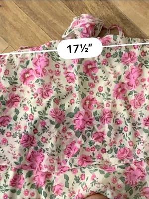 Vero Moda Felicia Halter Maxi Dress L Pink Floral Autumn Wedding Guest thumbnail 10
